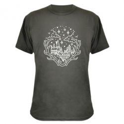 Камуфляжная футболка Hogwarts - PrintSalon