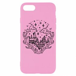 Чехол для iPhone SE 2020 Hogwarts - PrintSalon