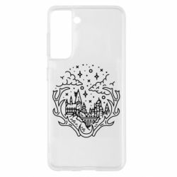 Чехол для Samsung S21 Hogwarts - PrintSalon