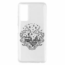 Чехол для Huawei P Smart 2021 Hogwarts - PrintSalon