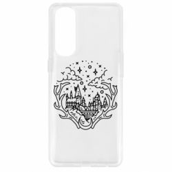 Чехол для Oppo Reno 4 Pro Hogwarts - PrintSalon