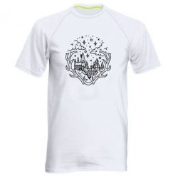 Мужская футболка для спорта Hogwarts - PrintSalon