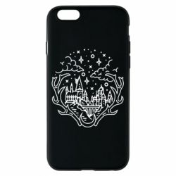 Чехол для iPhone 6/6S Hogwarts - PrintSalon