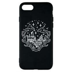 Чехол для iPhone 7 Hogwarts - PrintSalon