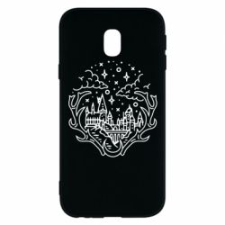 Чехол для Samsung J3 2017 Hogwarts - PrintSalon