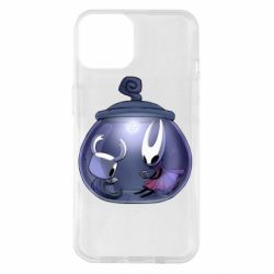 Чехол для iPhone 14 Hollow Knight  and Hornet - PrintSalon