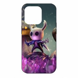 Чохол для iPhone 14 Pro Hollow Knight in the Crystal cave - PrintSalon