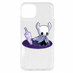 Чехол для iPhone 14 Plus Hollow Knight with a sword - PrintSalon
