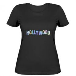 Женская футболка HOLLYWOOD - PrintSalon