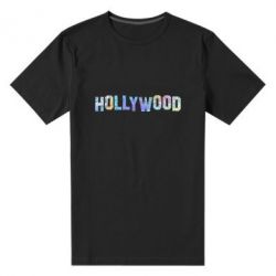Мужская футболка премиум HOLLYWOOD - PrintSalon