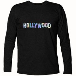 Футболка с длинным рукавом HOLLYWOOD - PrintSalon