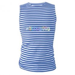 Майка-тельняшка HOLLYWOOD - PrintSalon