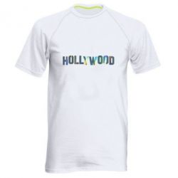 Мужская футболка для спорта HOLLYWOOD - PrintSalon