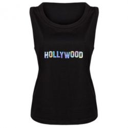 Женская майка HOLLYWOOD - PrintSalon