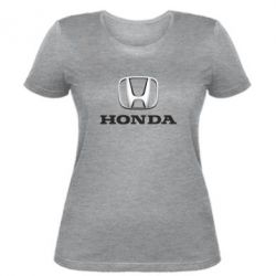 Женская футболка Honda 3D Logo - PrintSalon