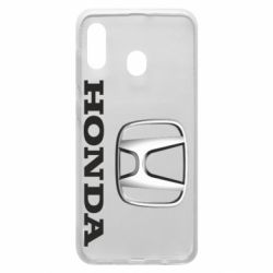 Чехол для Samsung A30 Honda 3D Logo - PrintSalon