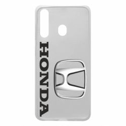 Чехол для Samsung A60 Honda 3D Logo - PrintSalon