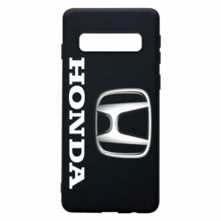 Чехол для Samsung S10 Honda 3D Logo - PrintSalon