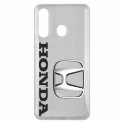 Чехол для Samsung M40 Honda 3D Logo - PrintSalon