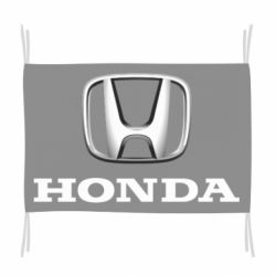Флаг Honda 3D Logo - PrintSalon