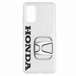 Чехол для Samsung S20 Honda 3D Logo - PrintSalon