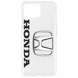 Чехол для Oppo Reno 4 Lite Honda 3D Logo - PrintSalon