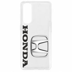 Чехол для Oppo Reno 4 Pro Honda 3D Logo - PrintSalon