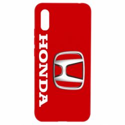 Чехол для Xiaomi Redmi 9a Honda 3D Logo - PrintSalon