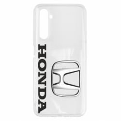 Чехол для Realme 6 Honda 3D Logo - PrintSalon