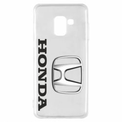 Чехол для Samsung A8 2018 Honda 3D Logo