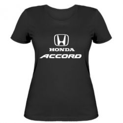 Женская футболка Honda Accord - PrintSalon