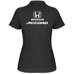 Женское поло Honda Accord - PrintSalon