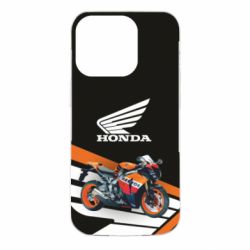 Чехол для iPhone 14 Pro Honda Bike - PrintSalon