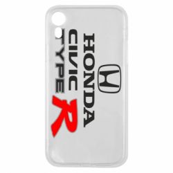 Чехол для iPhone XR Honda Civic Type R - PrintSalon