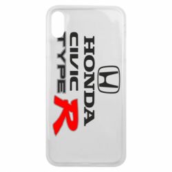 Чехол для iPhone Xs Max Honda Civic Type R - PrintSalon