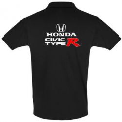 Мужское поло Honda Civic Type R - PrintSalon