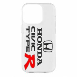 Чехол для iPhone 14 Pro Honda Civic Type R - PrintSalon
