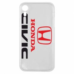 Чехол для iPhone XR Honda Civic - PrintSalon