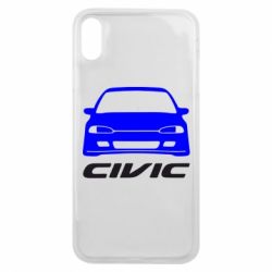 Чехол для iPhone Xs Max Honda Civic - PrintSalon
