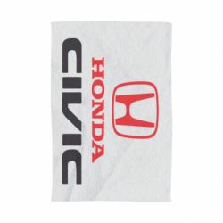 Полотенце с принтом Honda Civic - PrintSalon