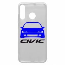 Чехол для Huawei P30 Lite Honda Civic - PrintSalon