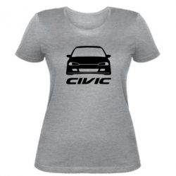 Женская футболка Honda Civic - PrintSalon