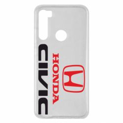 Чехол для Xiaomi Redmi Note 8 Honda Civic - PrintSalon