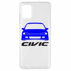 Чехол для Samsung A51 Honda Civic - PrintSalon