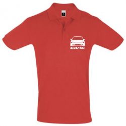 Мужское поло Honda Civic - PrintSalon