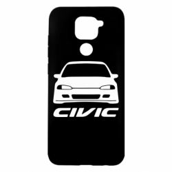 Чехол для Xiaomi Redmi Note 9/Redmi 10X Honda Civic - PrintSalon