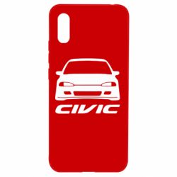 Чехол для Xiaomi Redmi 9a Honda Civic - PrintSalon