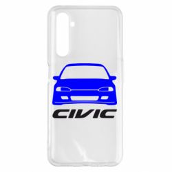 Чехол для Realme 6 Pro Honda Civic - PrintSalon