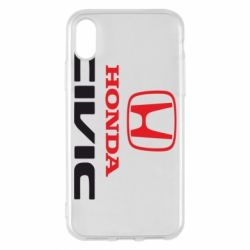 Чехол для iPhone X/Xs Honda Civic - PrintSalon
