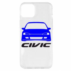 Чехол для iPhone 14 Plus Honda Civic - PrintSalon